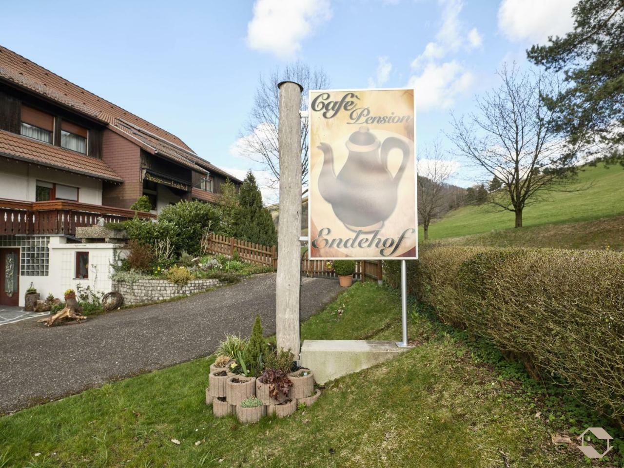 Cafe-Pension Endehof Oberprechtal Exterior foto